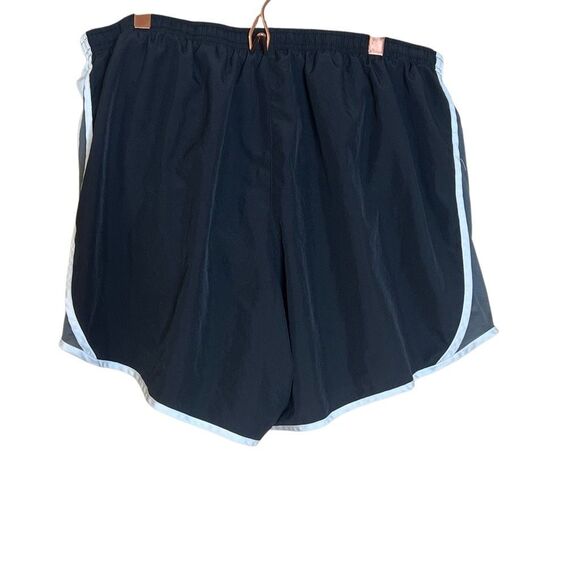 Nike Dri-Fit 10K Classic Swoosh Tempo Running Athletic Shorts Black Gray Sz 1X - Picture 7 of 7